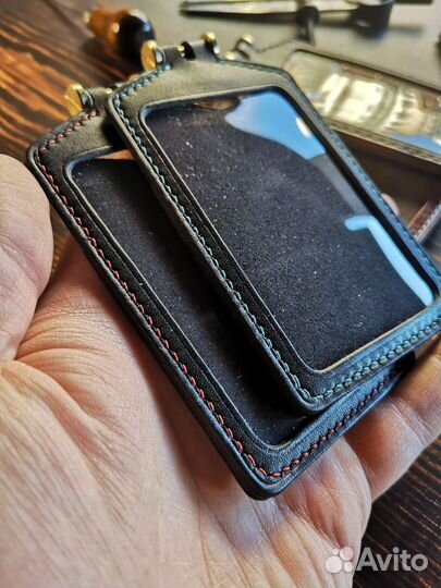 Чехол для пропуска - карты ручной работы