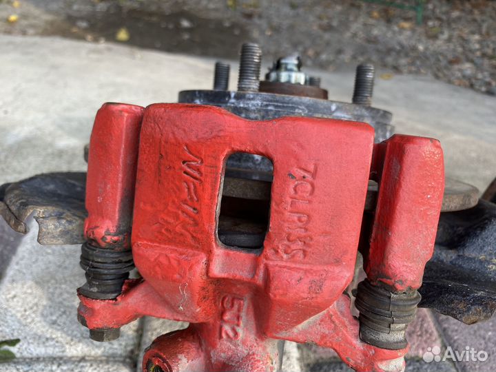 Задние дисковые тормоза на Prelude