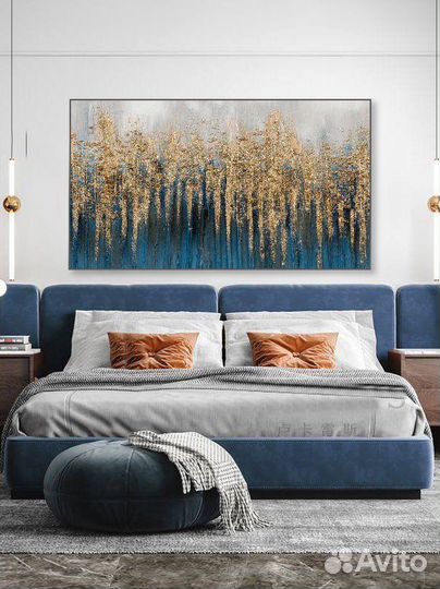 Картина на холсте абстракция объемная