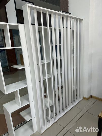 Реечная перегородка для зонирования