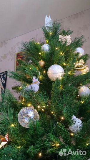 Ель искуственная бу 180 см