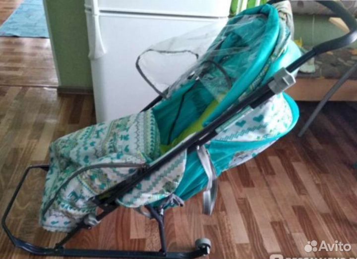 Санки коляска ника