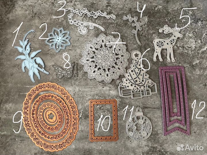 Ножи для вырубки, чипборд