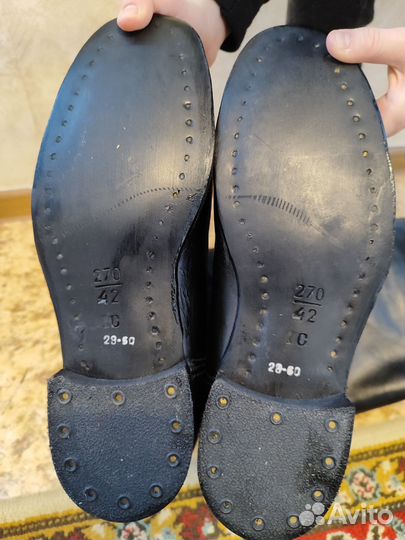 Сапоги офицерские хромовые новые 42