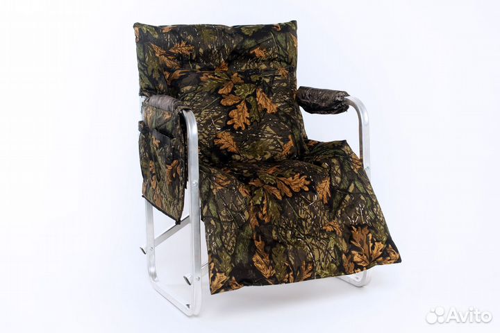 Кресло-книжка до 200 кг + карман, матрац, подушка