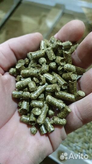 Травяная мука гранулированная. Качественная