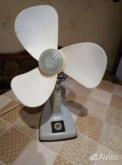 Ретро Вентилятор настольный СССР