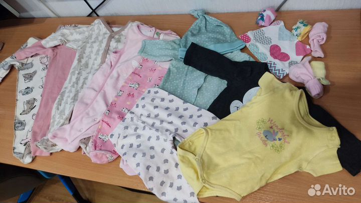 Одежда на девочку 56 62 пакетом