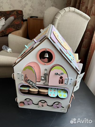 Бизиборд домик большой