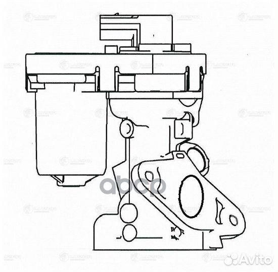 Клапан EGR (рециркуляции выхл. газов) для а/м P