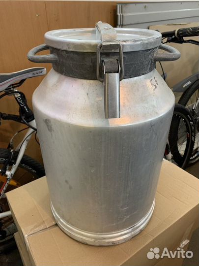 Фляга-бидон алюминиевый