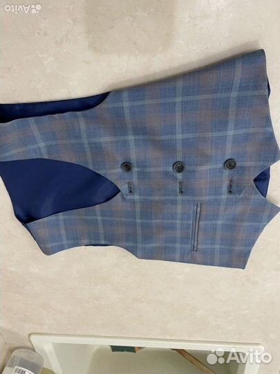 Костюм брюки жилетка пиджак 116