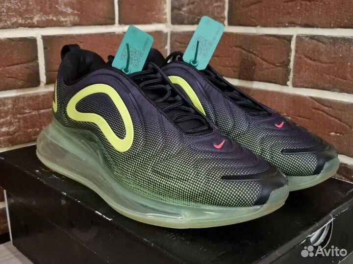 Nike air max 720 green crazy color оригинал