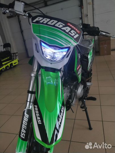 Питбайк Progasi Smart 125cc, зеленый 2023