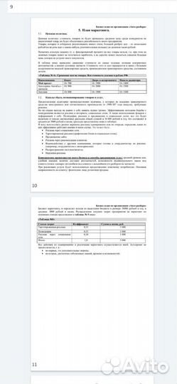 Бизнес-план для соцконтракта