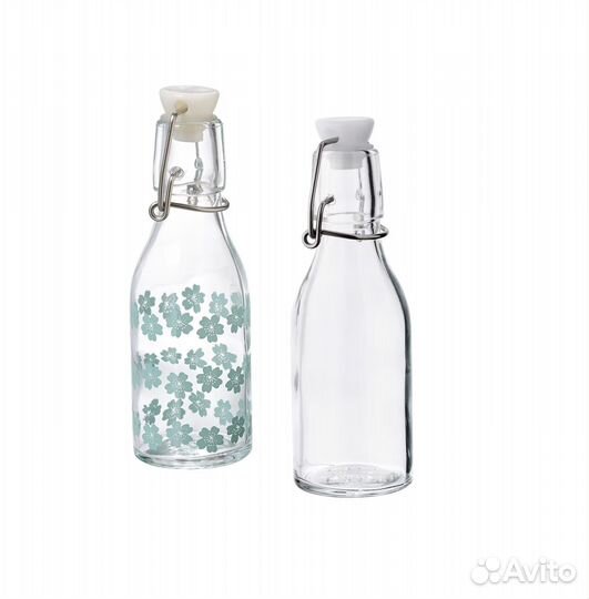 Бутылка с бугельной пробкой 125 мл Икеа Коркен