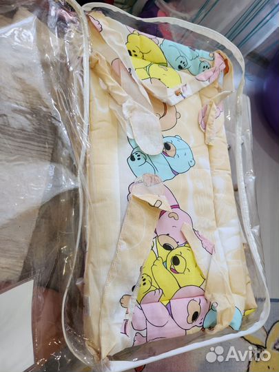 Бортики в кроватку новые