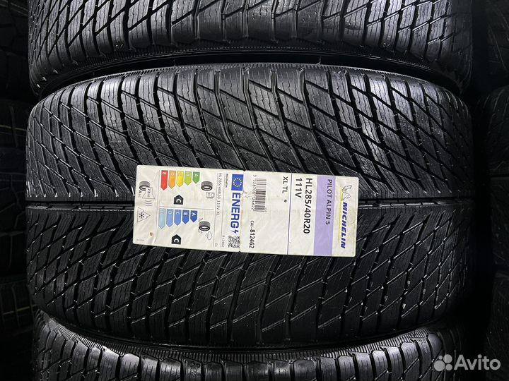 Michelin Pilot Alpin 5 295/35 R21 и 285/40 R20 106V