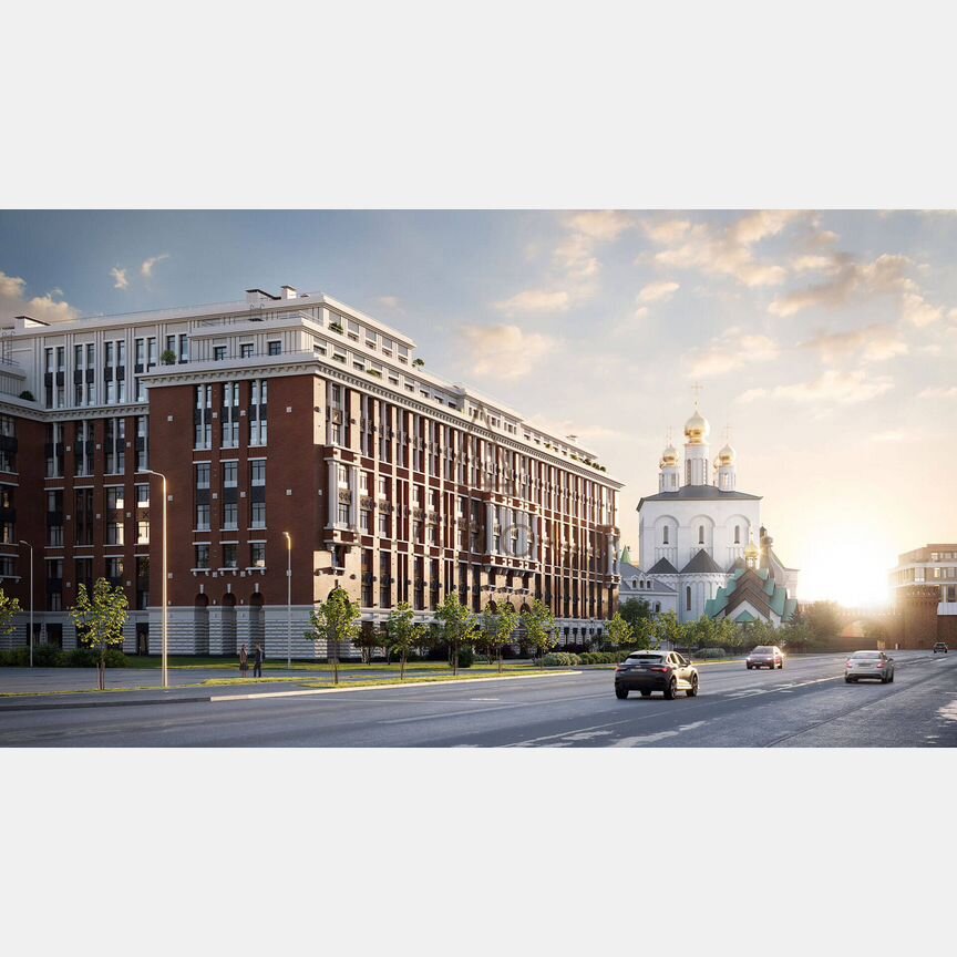 3-к. квартира, 93,5 м², 3/9 эт.