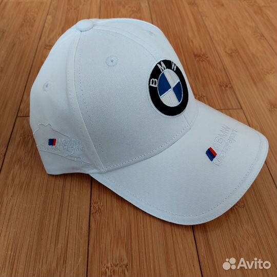 Кепка бейсболка BMW premium белая
