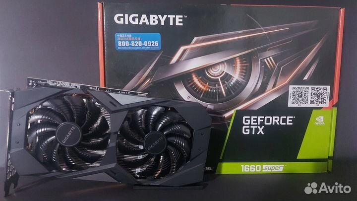 Gigabyte GeForce GTX 1660 super D6 6G