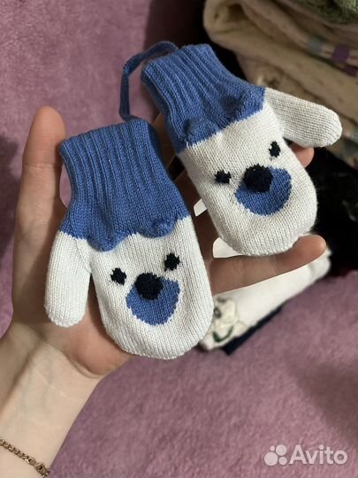 Варежки детские