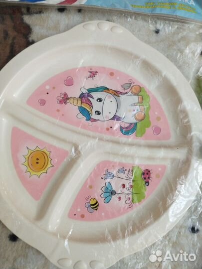 Детская тарелка