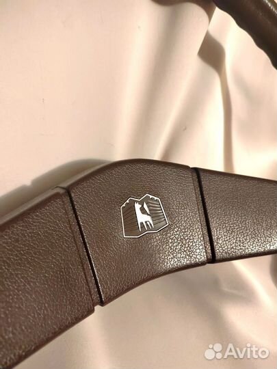 Руль коричневый Volkswagen Golf mk1/Jetta mk1