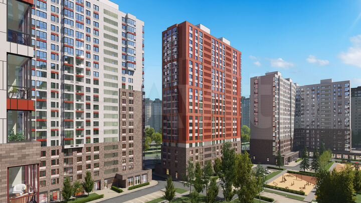 2-к. квартира, 36,9 м², 21/22 эт.