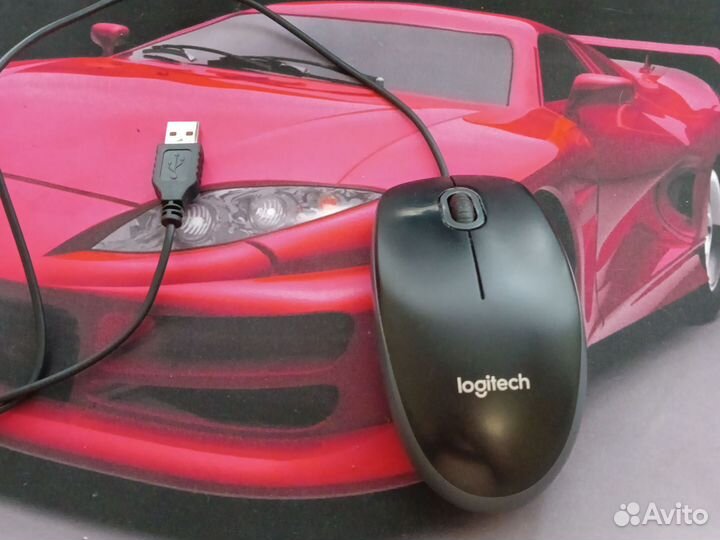 Компьютерная мышь logitech b100