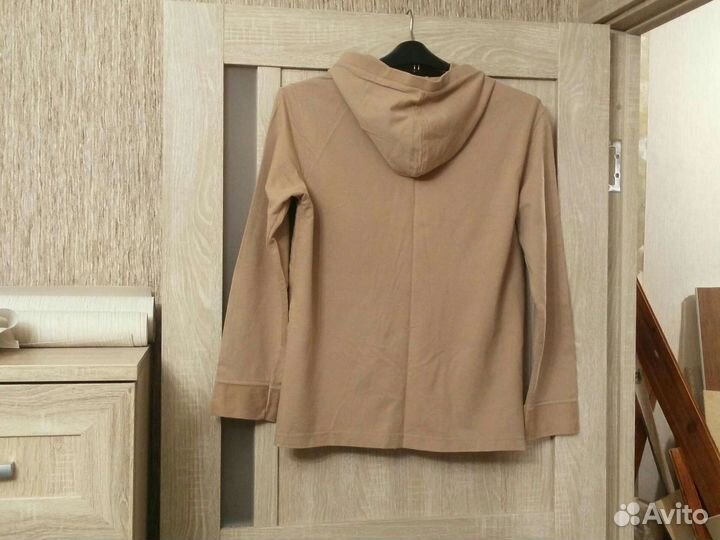 Кофта с капюшоном, подростковая, б/у, размер 46-48