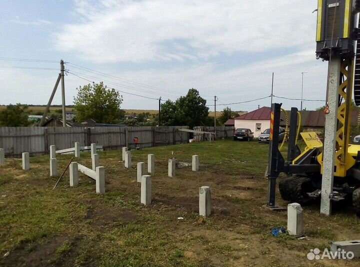 Фундамент жб сваи