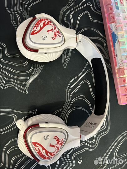 Наушники A4Tech Bloody MR720 naraka белый