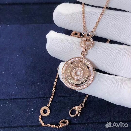 Золотое колье Bulgari 585 проба