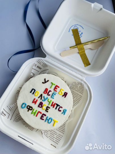 Бенто торт на заказ,торт в стакане