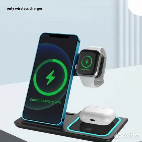 Беспроводное зарядное устройство для iPhone, Andro