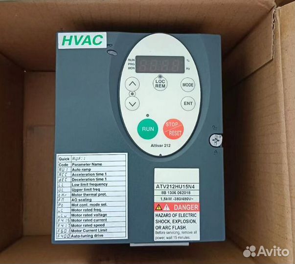 Преобразователь Schneider Electric ATV212HD37N4