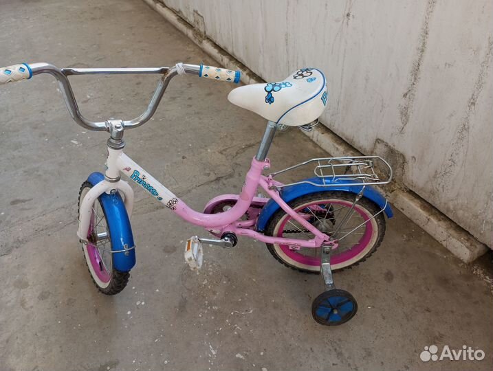 Детский трехколесный велосипед бу