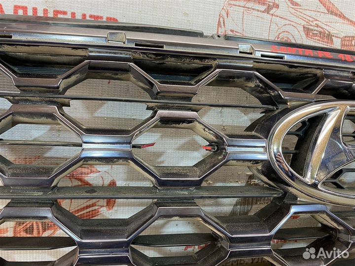 Решетка радиатора Hyundai Santa-Fe с 2018 года