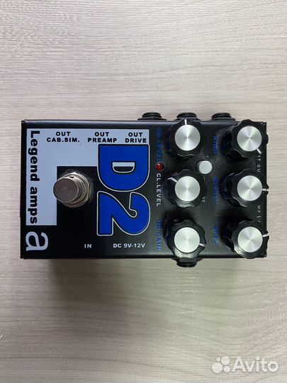 Гитарные педали эффектов D-2