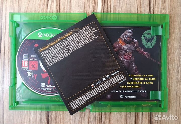 Xbox one Doom Eternal. Лицензия. Полн. на Рус. яз