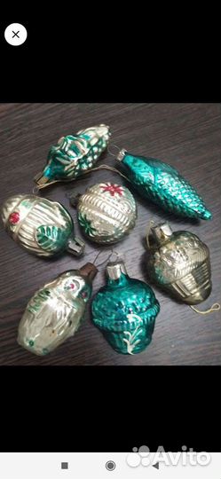 Елочные игрушки СССР