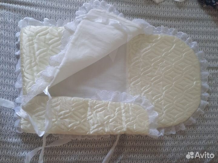 Конверт на выписку для девочки весна осень