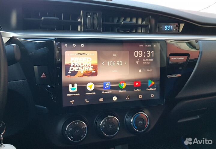 Магнитола Toyota Corolla 170 / 180 Teyes