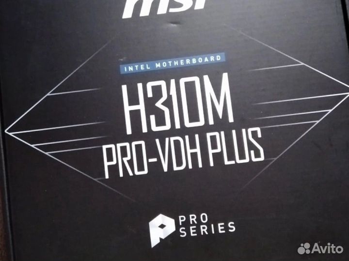 Материнская плата Msi h310m pro vdh plus