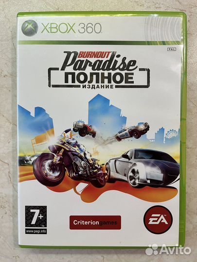 Burnout Paradise ENG 2009 Xbox 360