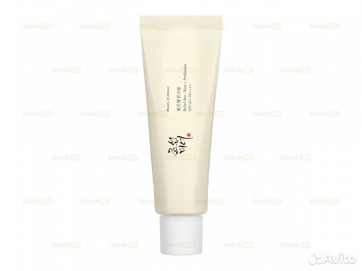 Relief Sun: Рис + пробиотики, SPF 50+ PA ++++ 50
