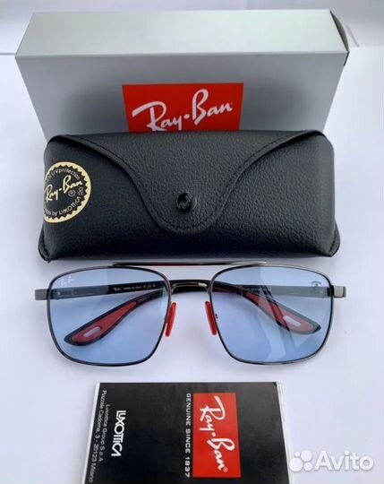 Очки ray ban ferrari прозрачные