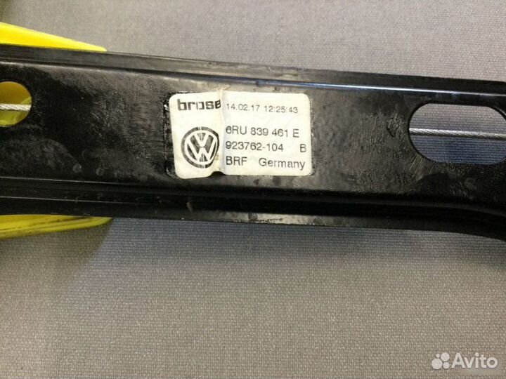 Стеклоподъемник задний Volkswagen Polo После 2011