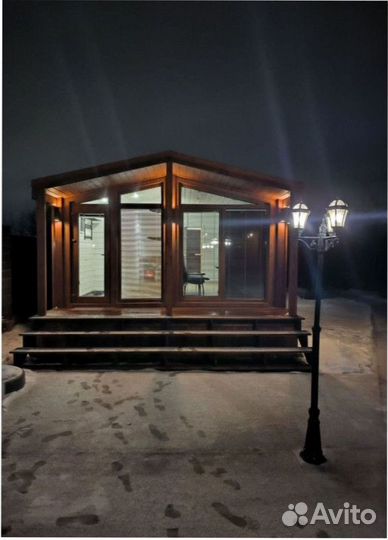 Деревянный дачный дом, зимний 110 м кв Артикул гф-1950